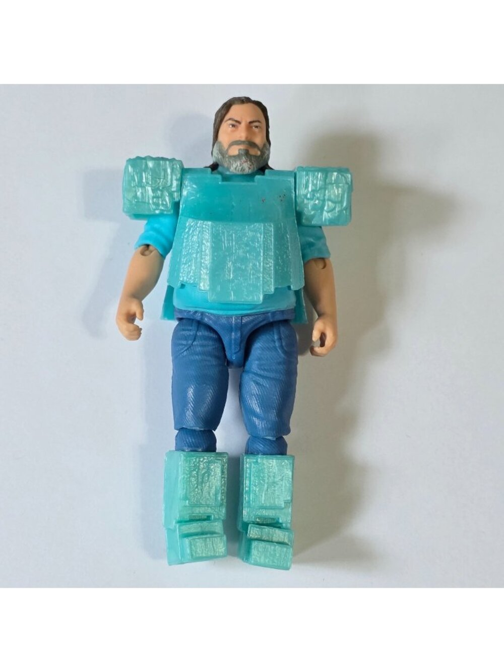 A Minecraft Movie Steve Jack Black Diamond Action Figure Loose Mattel 2024 4"